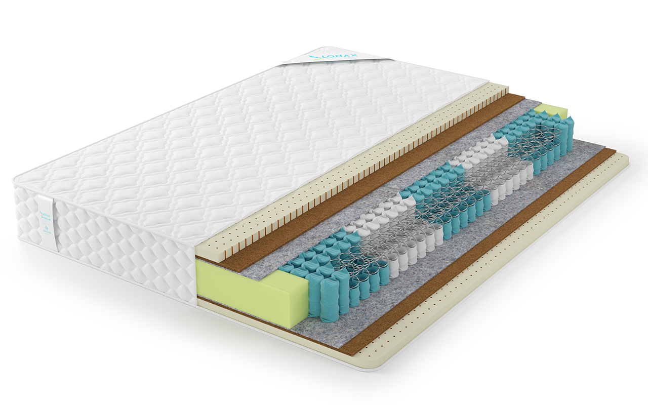 фото: Матрас Lonax Классик Medium TFK 5 зон